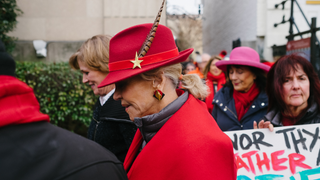 Jane Fonda Saved Her Best DC Fire Drill Friday for Last